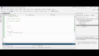 #07 -  Relational, Comparison and Logical operations in c++