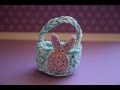 How to Crochet Mini Basket