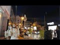 Walking At Night In Limassol Cyprus