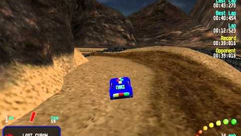 Re Volt Custom Track Conduciendo Fumado by seth, Fast Shortcut Lap