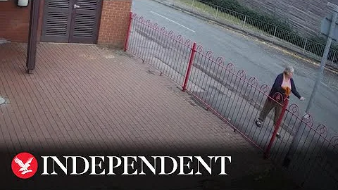 Pedestrian who swore at elderly cyclist before she was fatally hit by car is jailed