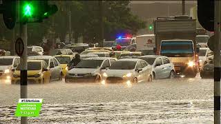 Inundaciones y bloqueos viales por aguacero esta tarde - Teleantioquia Noticias