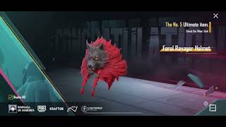 Ultimate Crate Opening Feral Ravager Ultimate Helmet Fire Aug Upgradable Gun Lab Pubg Mobile