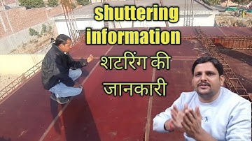 Slab and beam shuttering checklist in house construction