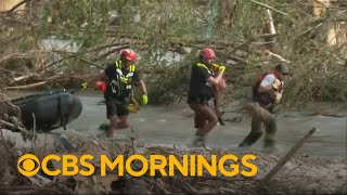 Volunteer describes search effort in Texas to find those missing after devastating floods