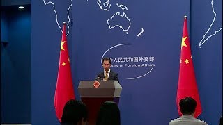 China pushes back against US sanctions on Chinese military department