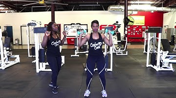 Jumping Jack Shoulder Press