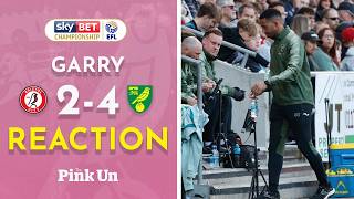 Ryan Garry Reaction | Bristol City 2-4 Norwich City | The Pink Un