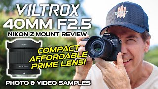 VILTROX 40mm F2.5　NIKON Zマウント Amazon.com : VILTROX 40mm F2.5 Z Mount Lens, AF 40mm f/2.5 Z