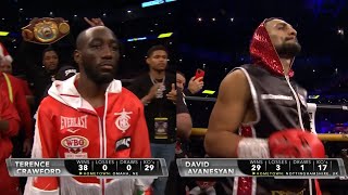 The best moments Terence Crawford vs. David Avanesyan