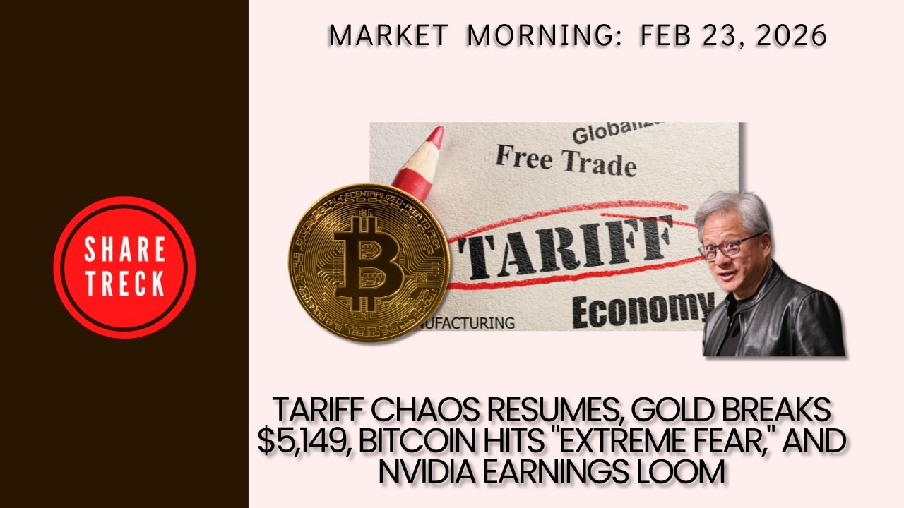 23 Feb, 2026. Pre-market Lobby.  NVDA/AAPL/GOOG/CRSP/AMD/META/AMZN/MSFT & More.