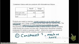8.4 Product Mix Decisions
