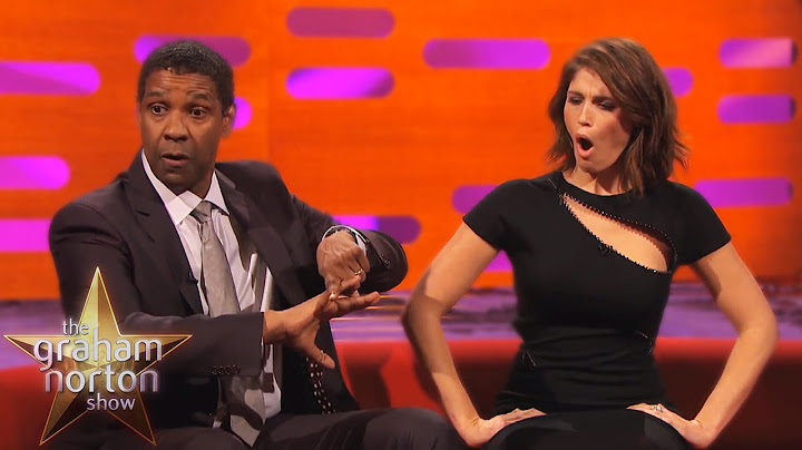Denzel Washington Shows Graham His Magic Finger - The Graham Norton Show