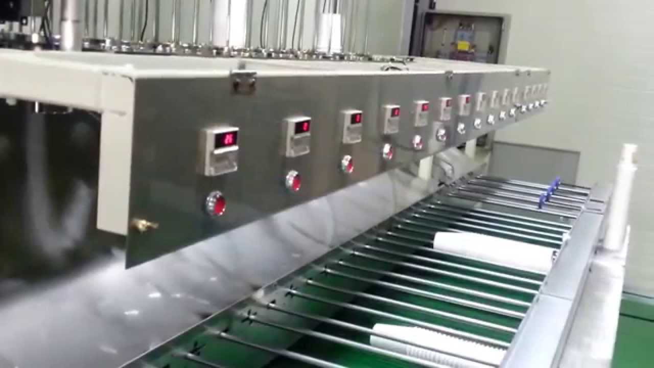Paper cup packing machine - YouTube