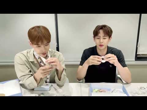 [준케이/닉쿤] 핫티스트8기 키트 여는 평범한 준케이와 익숙한 김익훈