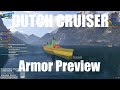 First Look At Dutch Cruiser Armor