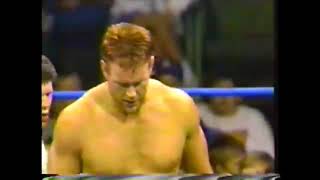 Mean Mark vs Jobber Dino Hernandez WCW 1990