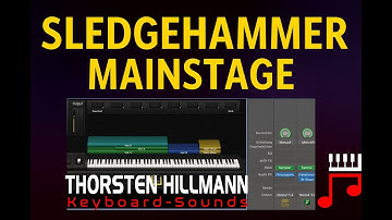 🎹 Peter Gabriel – Sledgehammer | MainStage Cover Sound Demo