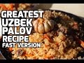 How to make the Greatest Uzbek Palov Tutorial (Pilaf, Plov, Osh, etc..) [HD] FastFoward Version