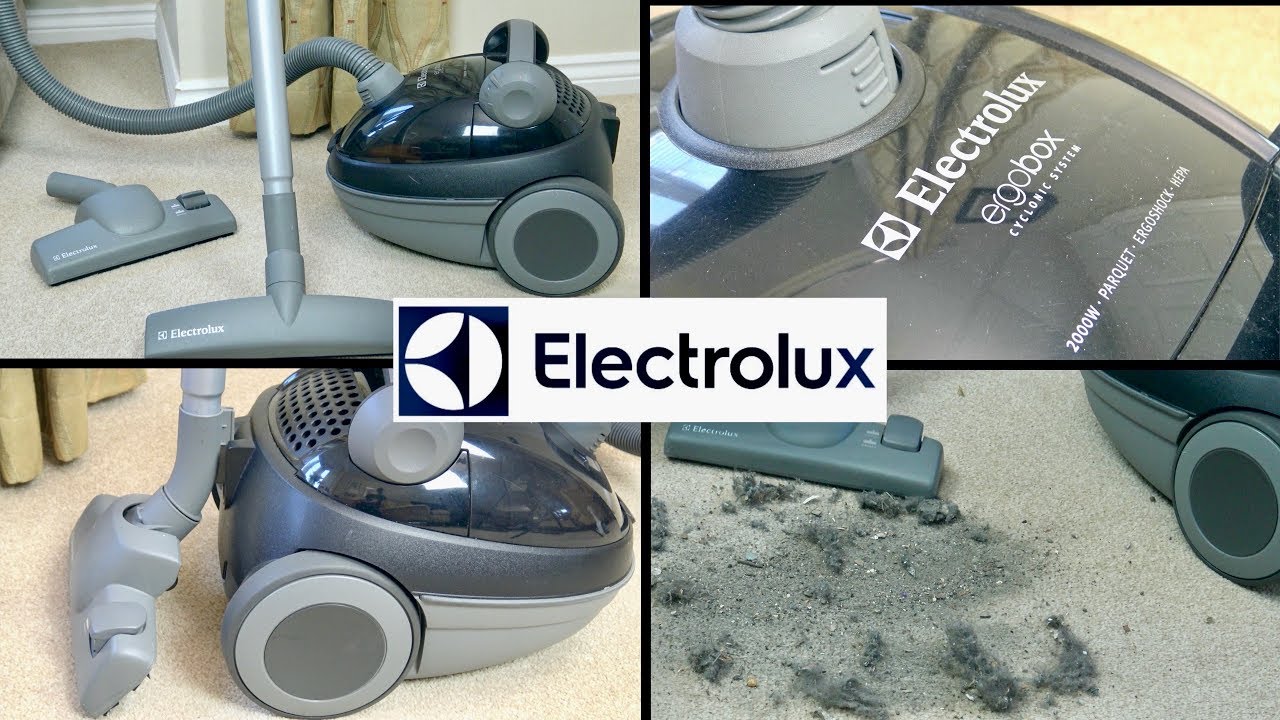 Electrolux Ergobox 2000 Watt Bagless Vacuum Cleaner First Look - YouTube