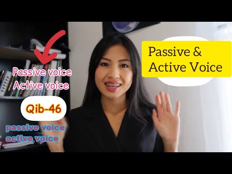 Video: Vim li cas yog passive verb?