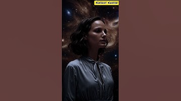 Natalie Portman But a Quantum Astrophysicist Painter