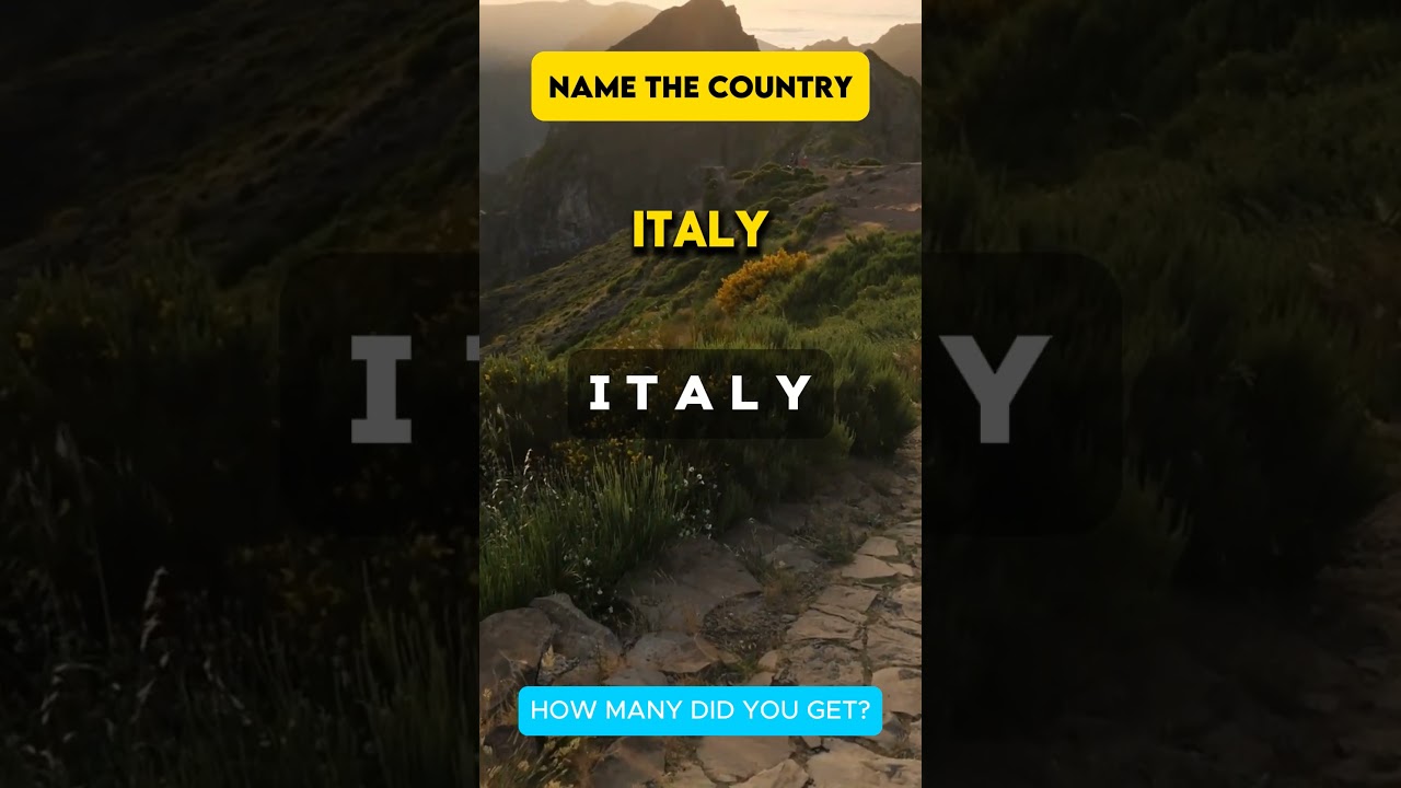 Country Initials Quiz: Name 12 Countries in 60 Seconds! 