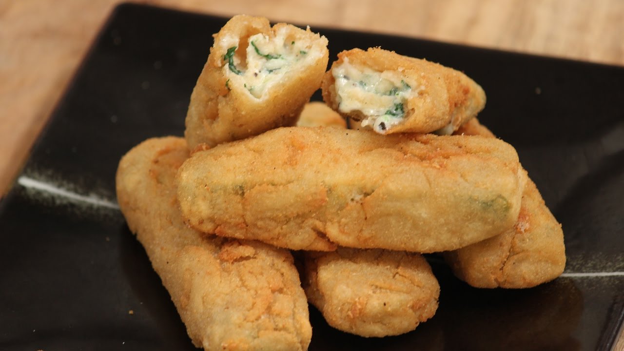 Mozzarella Sticks In Gujarati | Snacky Ideas by Amisha Doshi | Sanjeev Kapoor Khazana