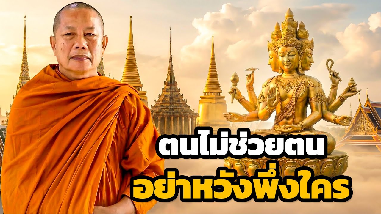 บุญถ้าไม่ได้ทำไว้..ก็อย่าไปหวังพึ่งใคร ธรรมะคลายทุกข์ พระมหาบุญช่วย ปัญญาวชิโร