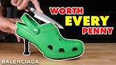 I Cut Crocs In Half! 4 Hidden Features You Didn't Know - YouTube