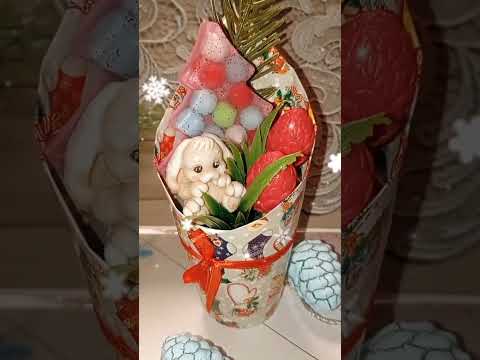Новогодний букет из