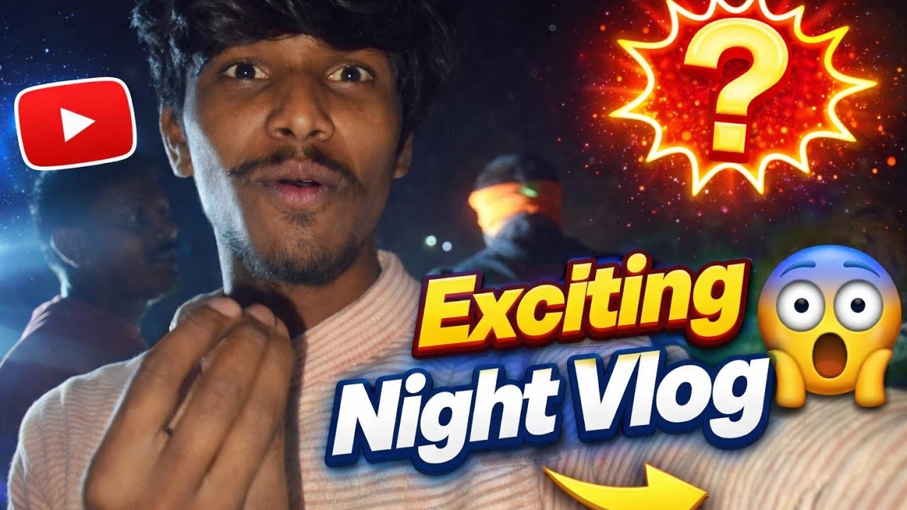 My First Vlog in Night!! Fun with Friends!!