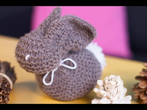 tricoter un lapin de paques