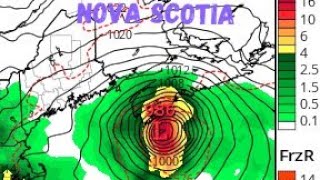 The GFS model has tropical storm Sam hitting Nova Scotia.