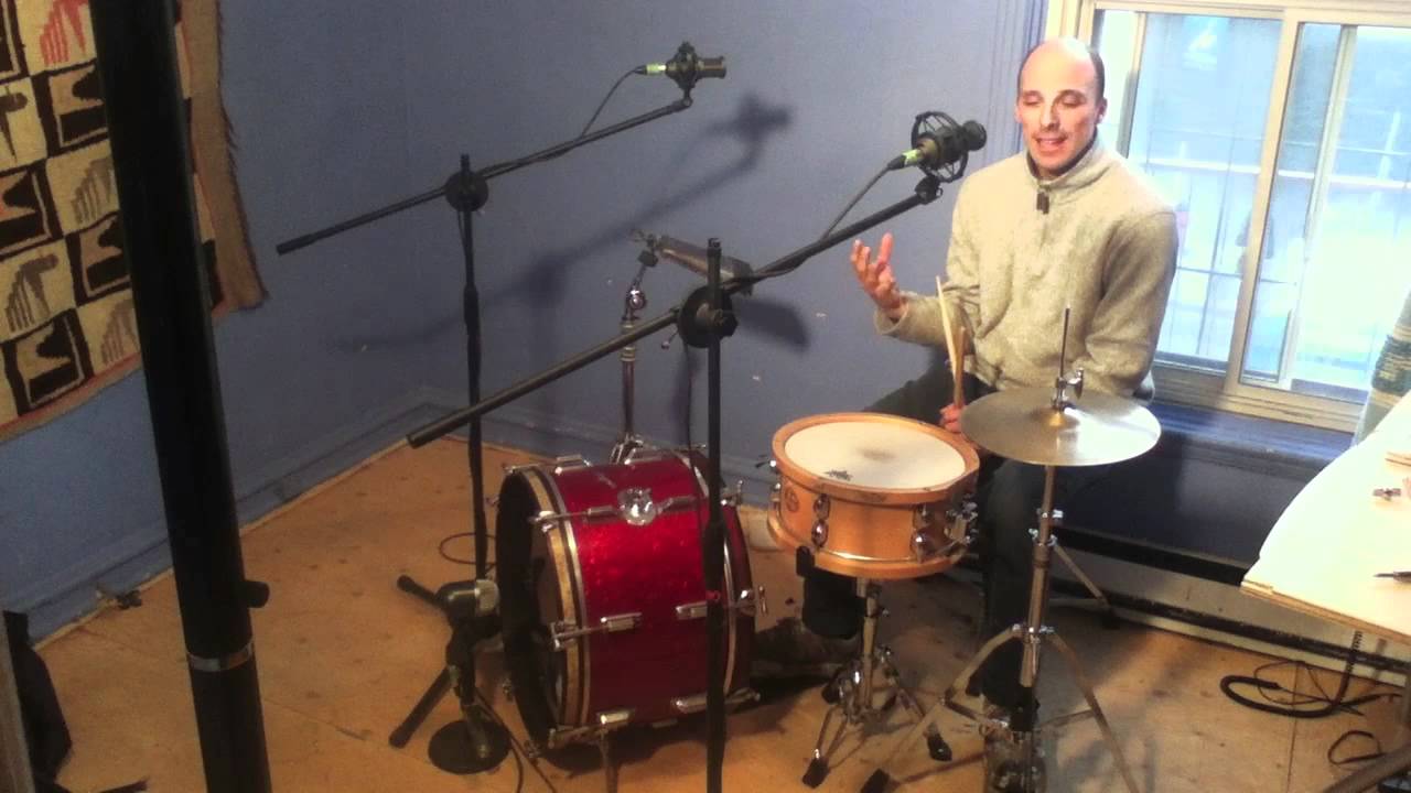 Drum Lesson : Afro-Peruvian rhythm (Festejo) on drumset