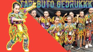 tari buto gedruk anak, gemes lucu. rampak_buto_gedruk