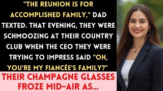 My Family Uninvited Me From The Reunion—Until They Met My CEO Fiancé At Their Country Club...