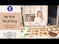 MY WW MEAL PREP {Formerly Weight Watchers} Kung Pao Chicken, Air Fried Pork Chops, Cookies, & more!!