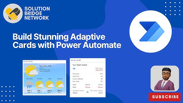 Create Adaptive Cards in MINUTES with Power Automate and Microsoft Teams