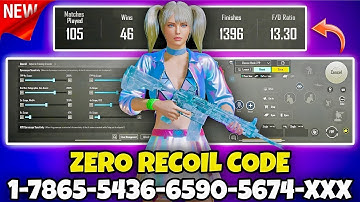 🔥BGMI Sensitivity Settings 2025 🔴 | Zero Recoil Sensitivity Code 😱 | Best BGMI 4.0 No Recoil Setup 🚀