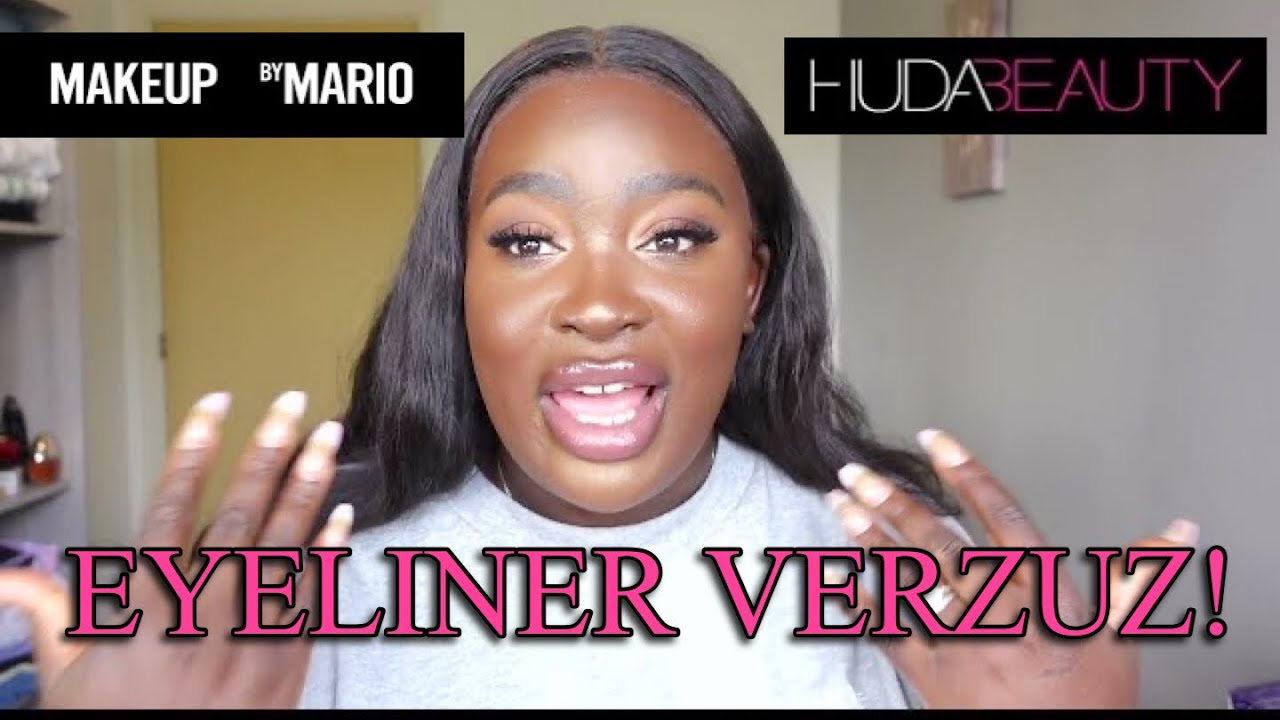 HUDA BEAUTY LIFE LINER QUICK N’EASY VERZUZ MAKEUP BY MARIO MASTER MATTES LIQUID LINER | MARIA RICHES