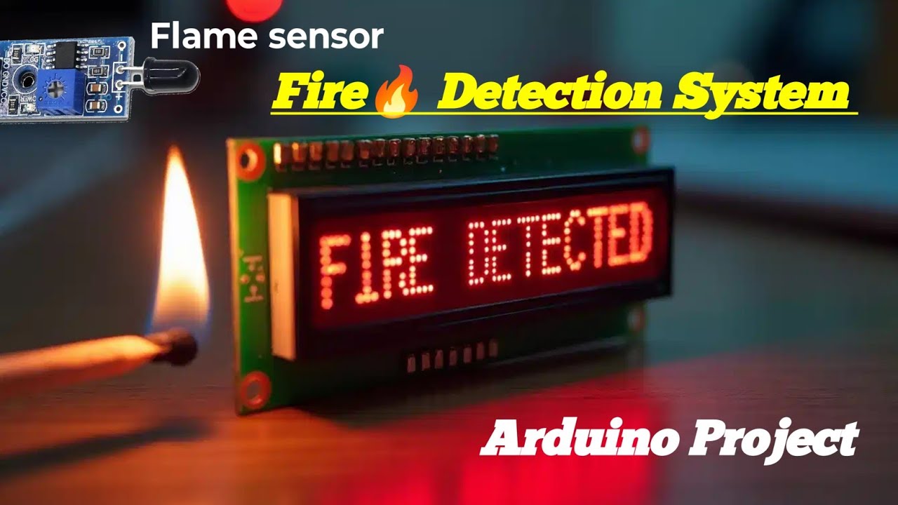 FIRE🔥 DETECTION SYSTEM WITH ALARM🚨 USING ARDUINO || Fire 🔥 Alarm 🚨 System ||