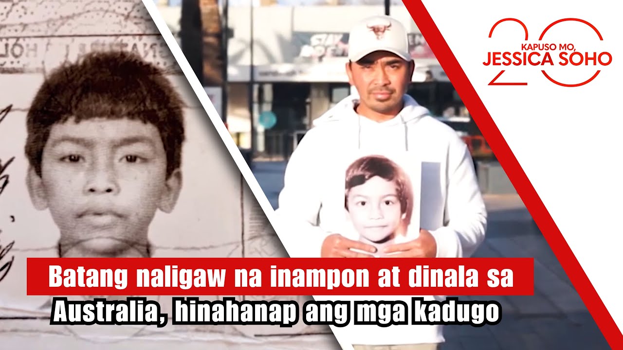 Batang naligaw na inampon at dinala sa Australia, hinahanap ang mga kadugo | Kapuso Mo, Jessica Soho