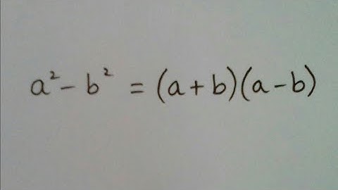 a square minus b square Examples 3 || Urdu