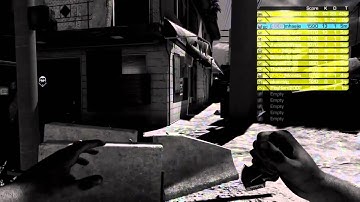 [GHOSTS Trickshot ]Throwing knife across the map + killcam