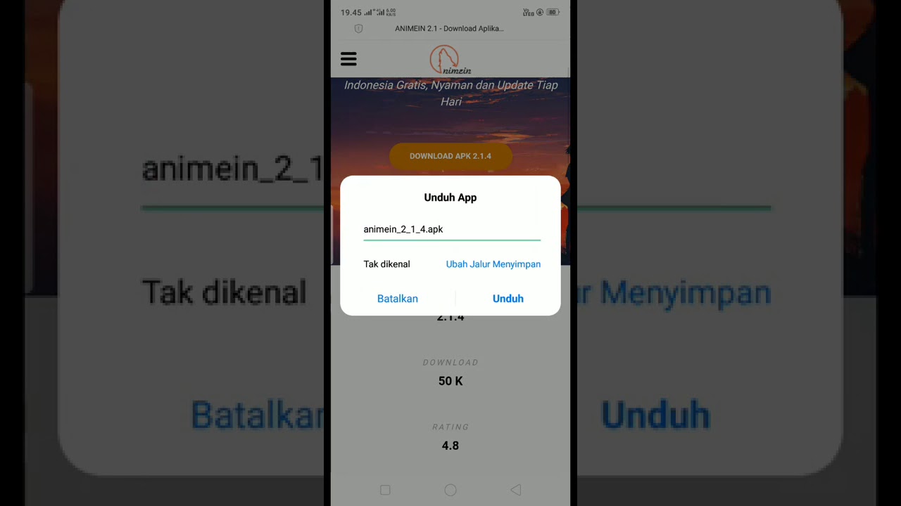 Animein v2.1.5 link download dideskripsi
