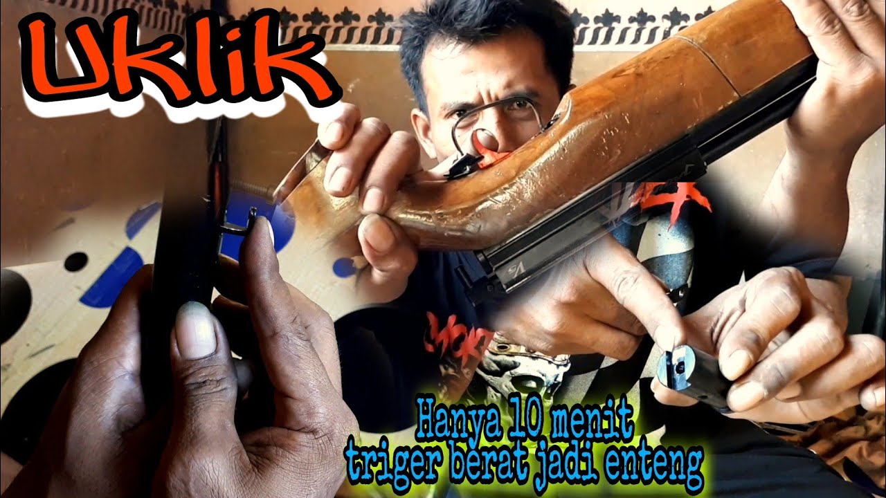 Vklik//Dengan cara ini Trigger/Picu akan lebih ringan