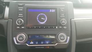 Display change on a 2016-2017 Civic LX
