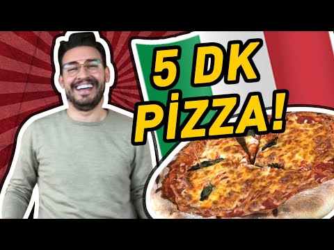 EVDE ODUN FIRIN PIZZA | 5 DAKIKA PIZZA