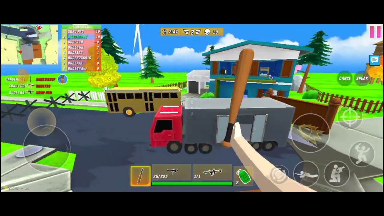 Playing Dude Theft Wars Part 3 YouTube